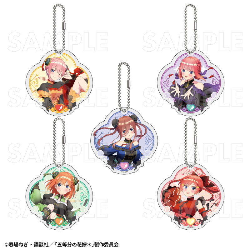 【2026年3月下旬発売】五等分の花嫁＊　アクリルキーホルダー　金魚絢爛 Ｂ（全5種）