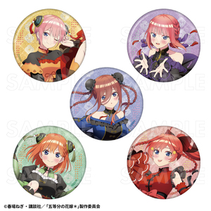 【2026年3月下旬発売】五等分の花嫁＊　76mmグリッター缶バッジ　金魚絢爛 Ｂ（全5種）