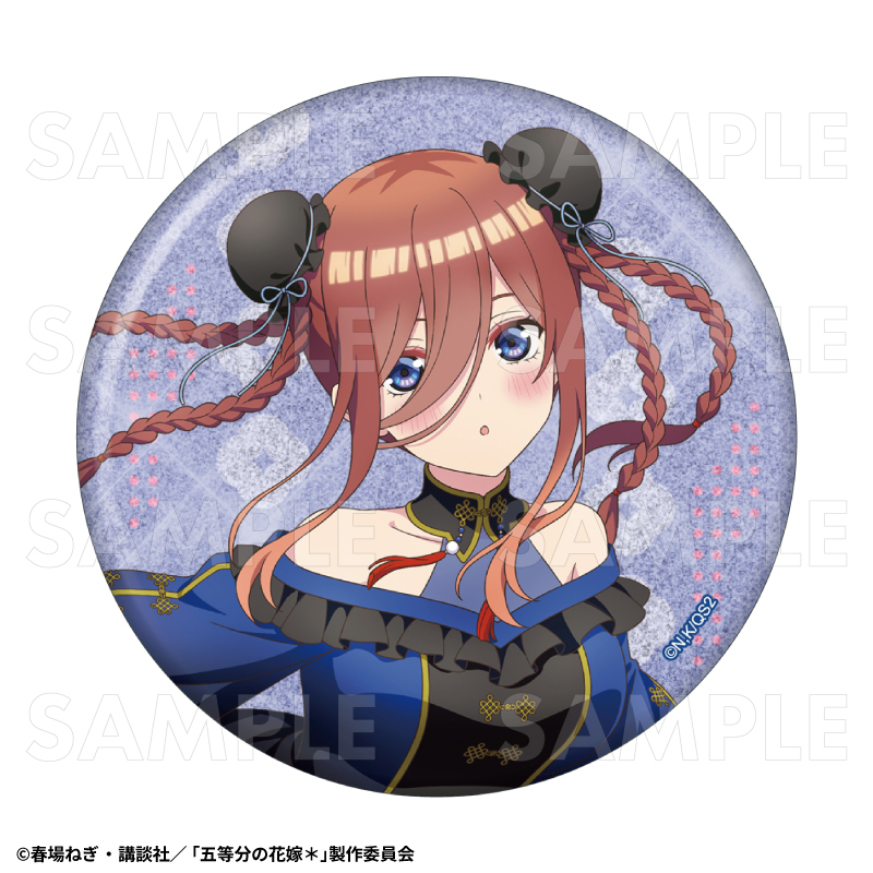 【2026年3月下旬発売】五等分の花嫁＊　76mmグリッター缶バッジ　金魚絢爛 Ｂ（全5種）