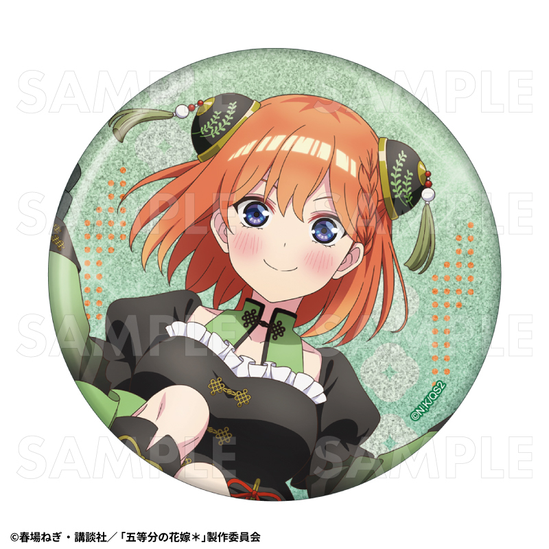 【2026年3月下旬発売】五等分の花嫁＊　76mmグリッター缶バッジ　金魚絢爛 Ｂ（全5種）