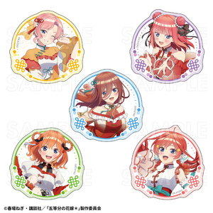 【2026年3月下旬発売】五等分の花嫁＊　ダイカットステッカー　金魚絢爛 Ａ（全5種）