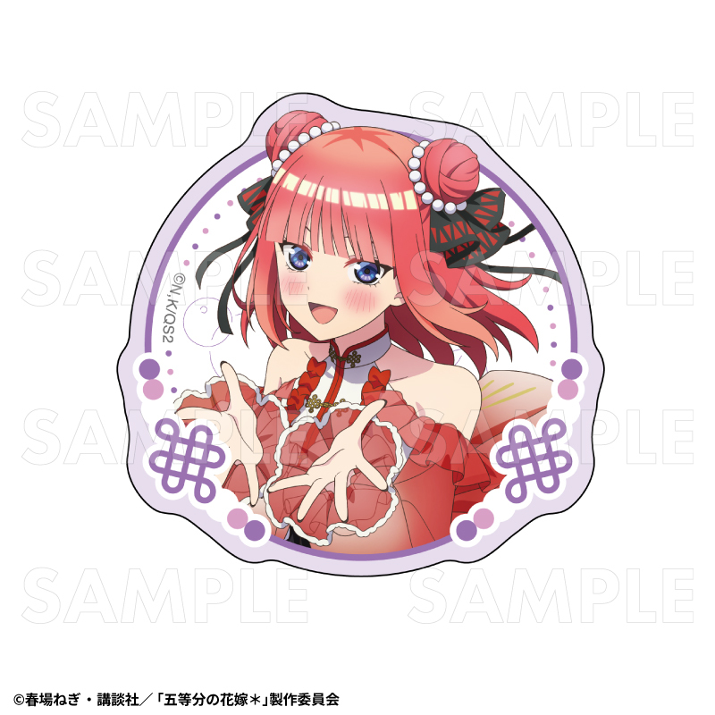 【2026年3月下旬発売】五等分の花嫁＊　ダイカットステッカー　金魚絢爛 Ａ（全5種）