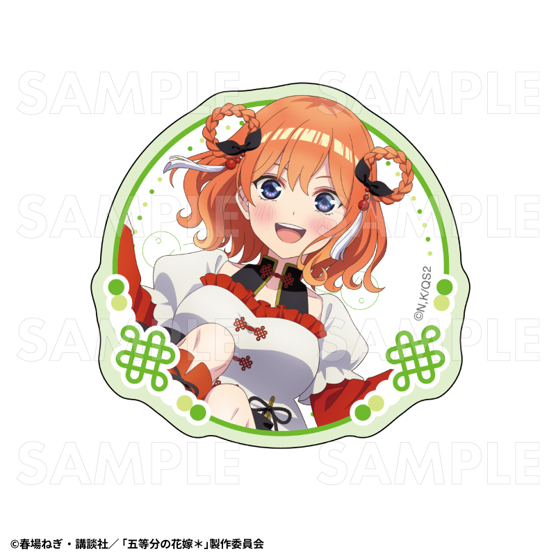 【2026年3月下旬発売】五等分の花嫁＊　ダイカットステッカー　金魚絢爛 Ａ（全5種）