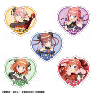 【2026年3月下旬発売】五等分の花嫁＊　ダイカットステッカー　金魚絢爛 Ｂ（全5種）