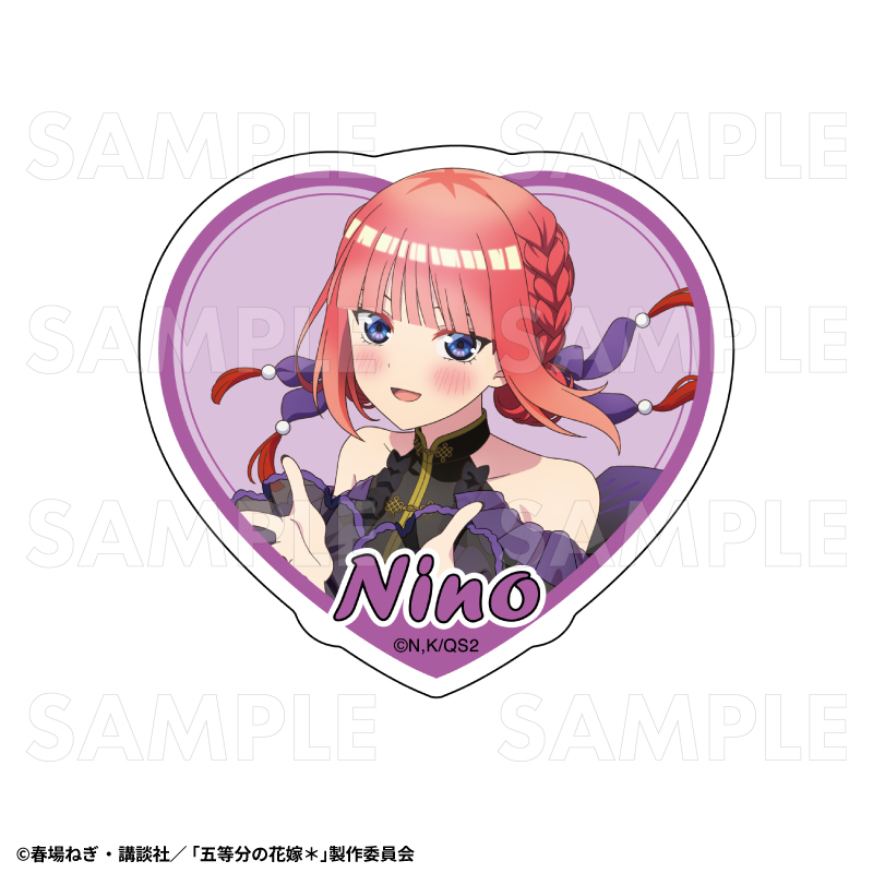 【2026年3月下旬発売】五等分の花嫁* ダイカットステッカー 金魚絢爛 B(全5種)
