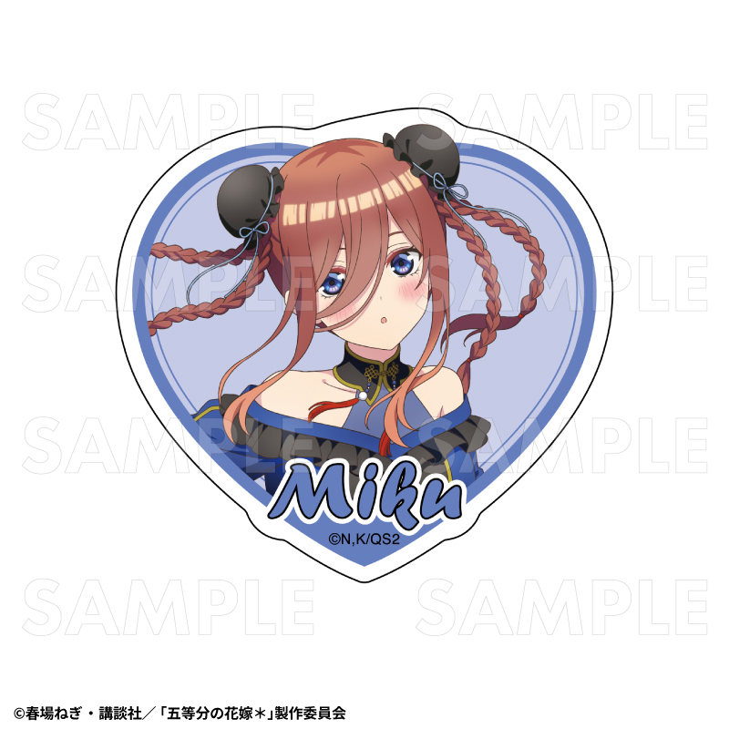 【2026年3月下旬発売】五等分の花嫁* ダイカットステッカー 金魚絢爛 B(全5種)