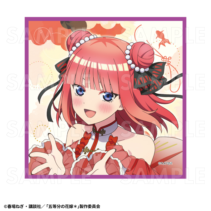 【2026年3月下旬発売】五等分の花嫁＊　ミニタオル　金魚絢爛 Ａ（全5種）