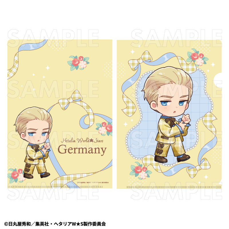 【2026年3月下旬発売】アニメ「ヘタリア World★Stars」 トレーディングA5クリアファイル　バレエコアStyle（全8種）