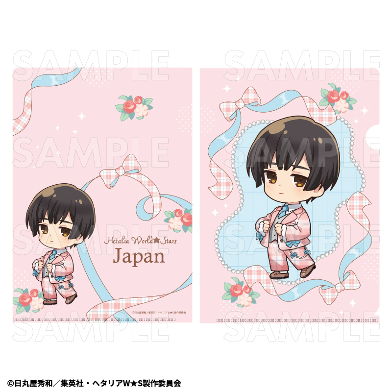 【2026年3月下旬発売】アニメ「ヘタリア World★Stars」 トレーディングA5クリアファイル　バレエコアStyle（全8種）