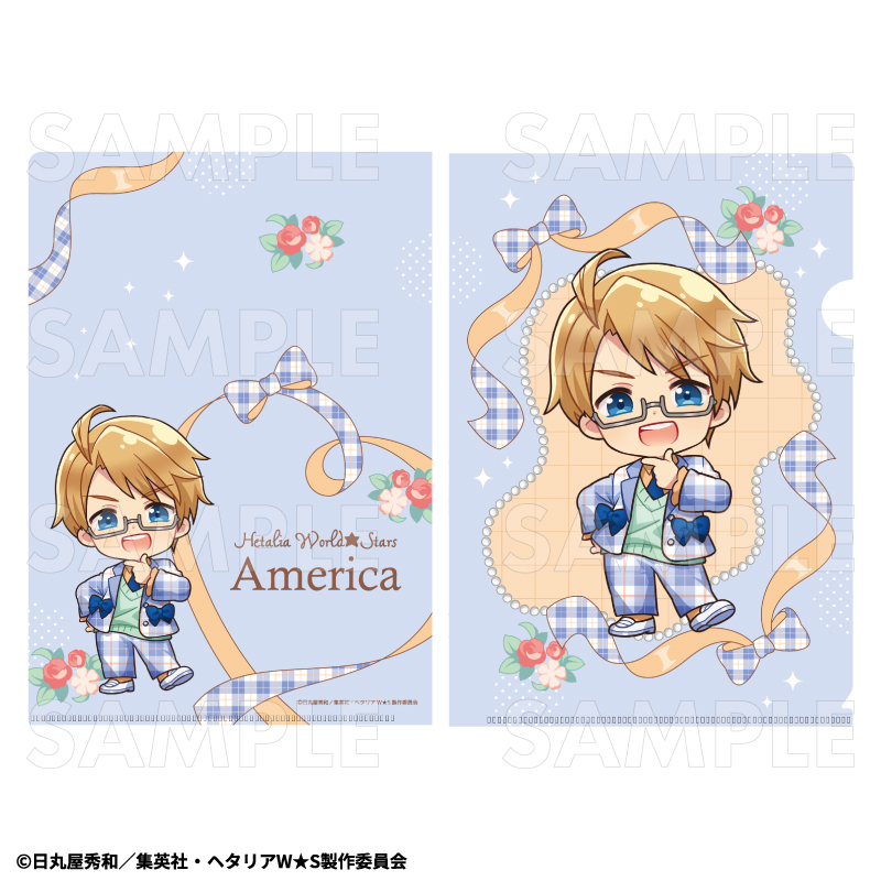 【2026年3月下旬発売】アニメ「ヘタリア World★Stars」 トレーディングA5クリアファイル　バレエコアStyle（全8種）