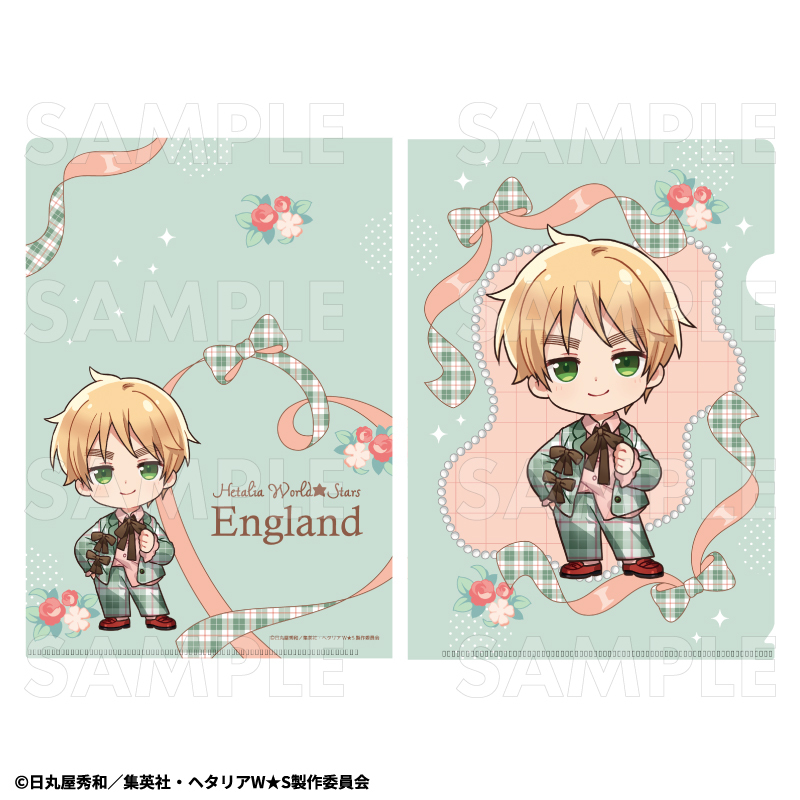 【2026年3月下旬発売】アニメ「ヘタリア World★Stars」 トレーディングA5クリアファイル　バレエコアStyle（全8種）
