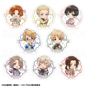 【2026年3月下旬発売】アニメ「ヘタリア World★Stars」 ダイカットステッカー　バレエコアStyle（全8種）