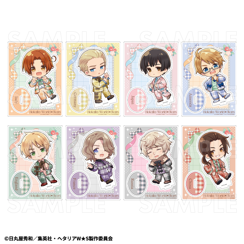 【2026年3月下旬発売】アニメ「ヘタリア World★Stars」 アクリルスタンド　バレエコアStyle（全8種）