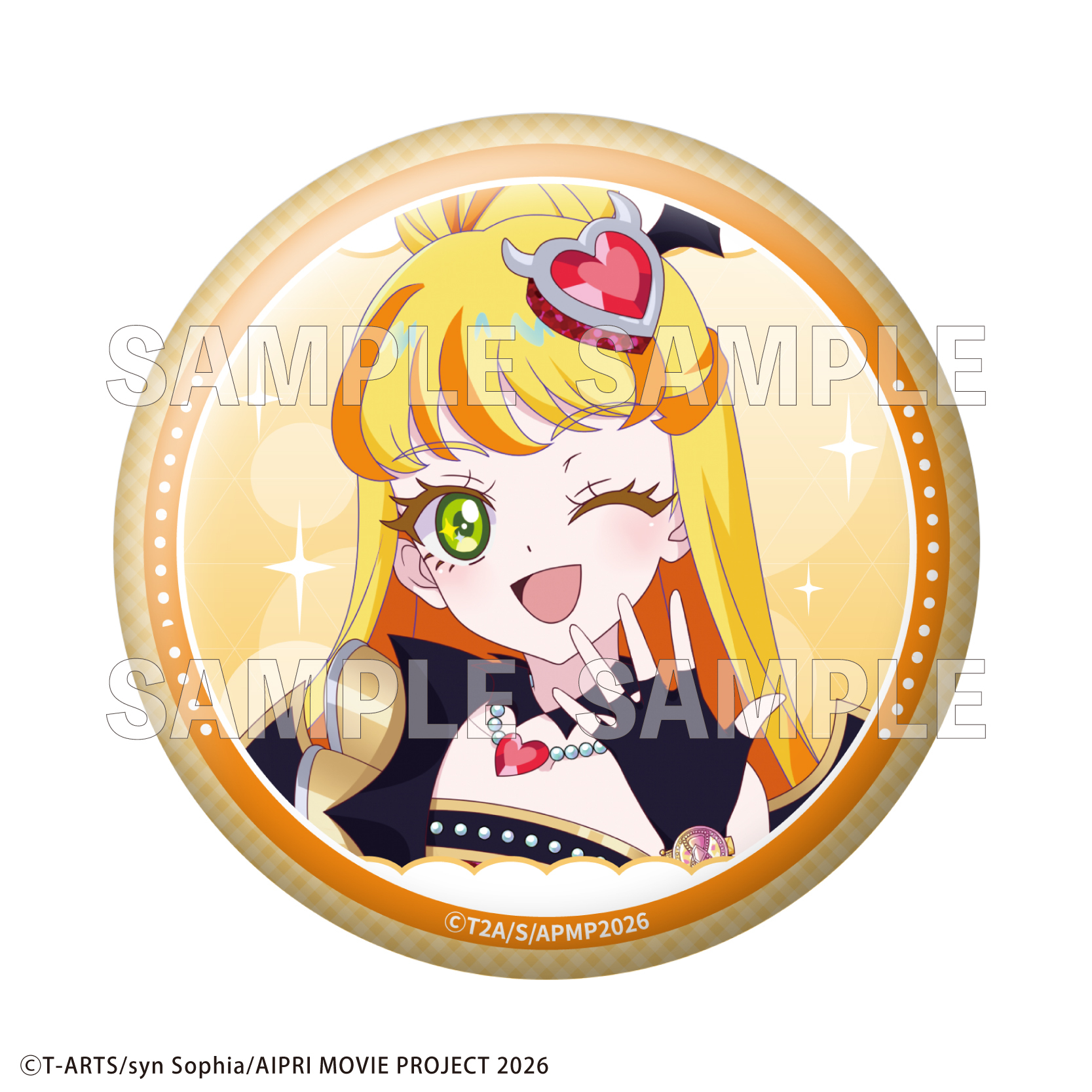 【2026年3月下旬発売】映画ひみつのアイプリ まんかいバズリウムライブ！　トレーディング缶バッジ（全14種）