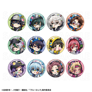 【2026年5月下旬発売】TVアニメ『ブルーロック』　トレーディング缶バッジ　でびデコパーカー ちびキャラver.（全12種）