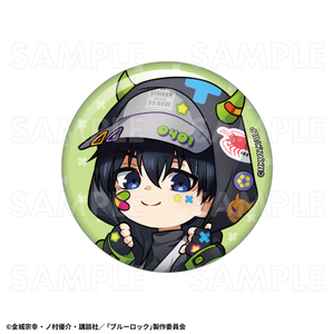 【2026年5月下旬発売】TVアニメ『ブルーロック』　トレーディング缶バッジ　でびデコパーカー ちびキャラver.（全12種）