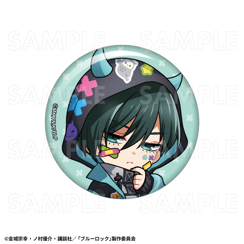 【2026年5月下旬発売】TVアニメ『ブルーロック』 トレーディング缶バッジ でびデコパーカー ちびキャラver.(全12種)