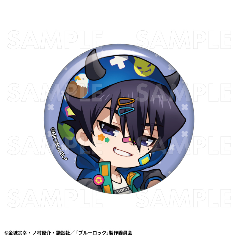【2026年5月下旬発売】TVアニメ『ブルーロック』 トレーディング缶バッジ でびデコパーカー ちびキャラver.(全12種)