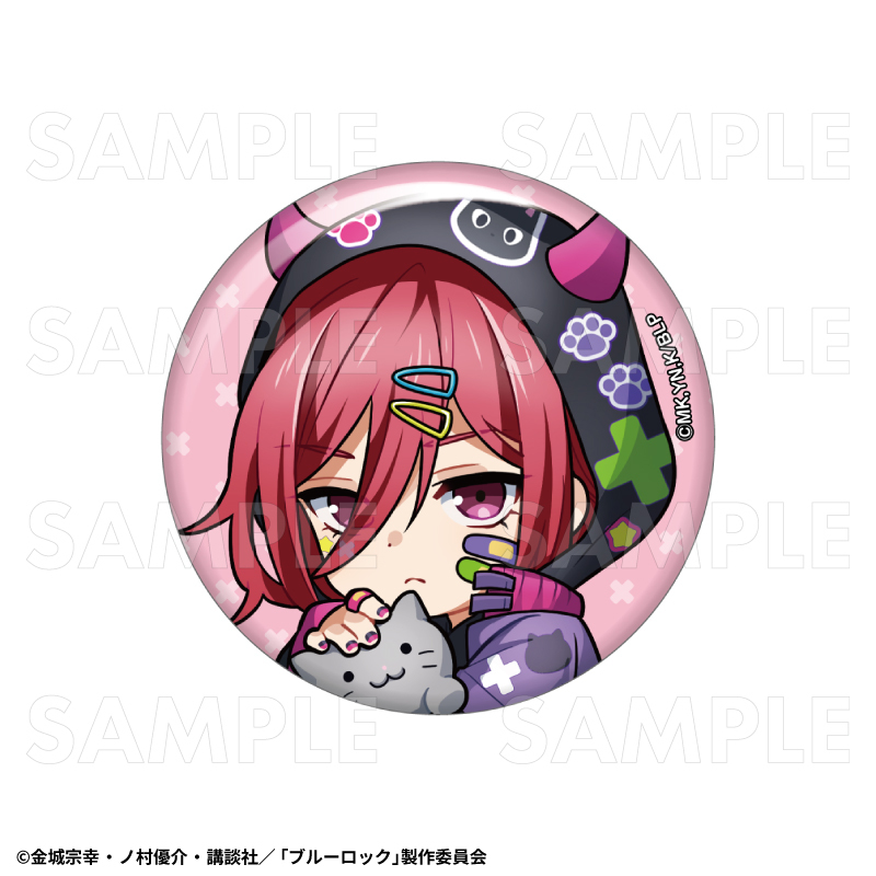 【2026年5月下旬発売】TVアニメ『ブルーロック』 トレーディング缶バッジ でびデコパーカー ちびキャラver.(全12種)