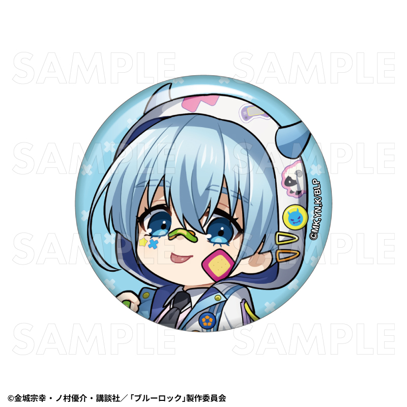 【2026年5月下旬発売】TVアニメ『ブルーロック』 トレーディング缶バッジ でびデコパーカー ちびキャラver.(全12種)