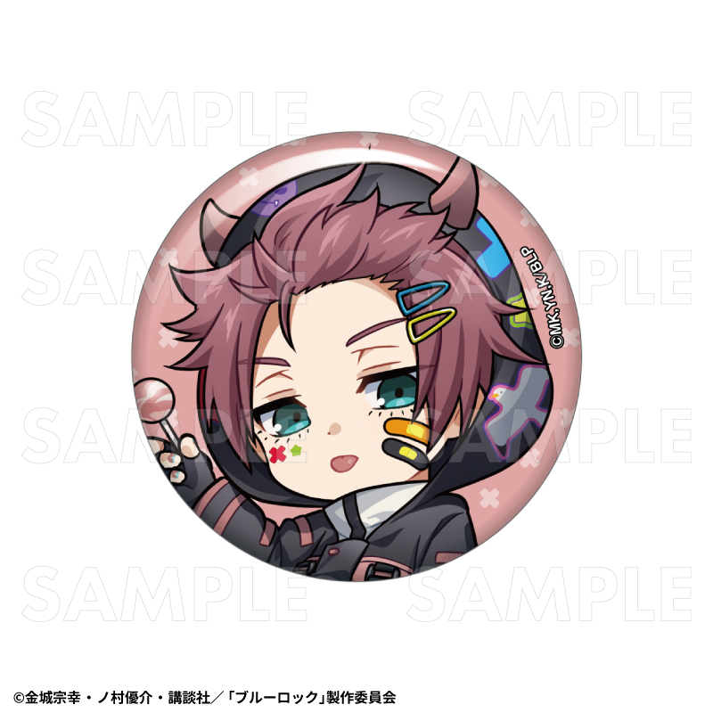 【2026年5月下旬発売】TVアニメ『ブルーロック』 トレーディング缶バッジ でびデコパーカー ちびキャラver.(全12種)