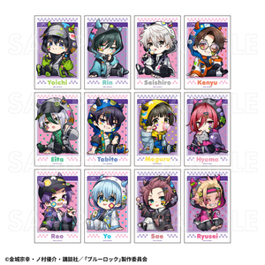 【2026年5月下旬発売】TVアニメ『ブルーロック』　トレーディングミニブロマイド　でびデコパーカー ちびキャラver.（全12種）