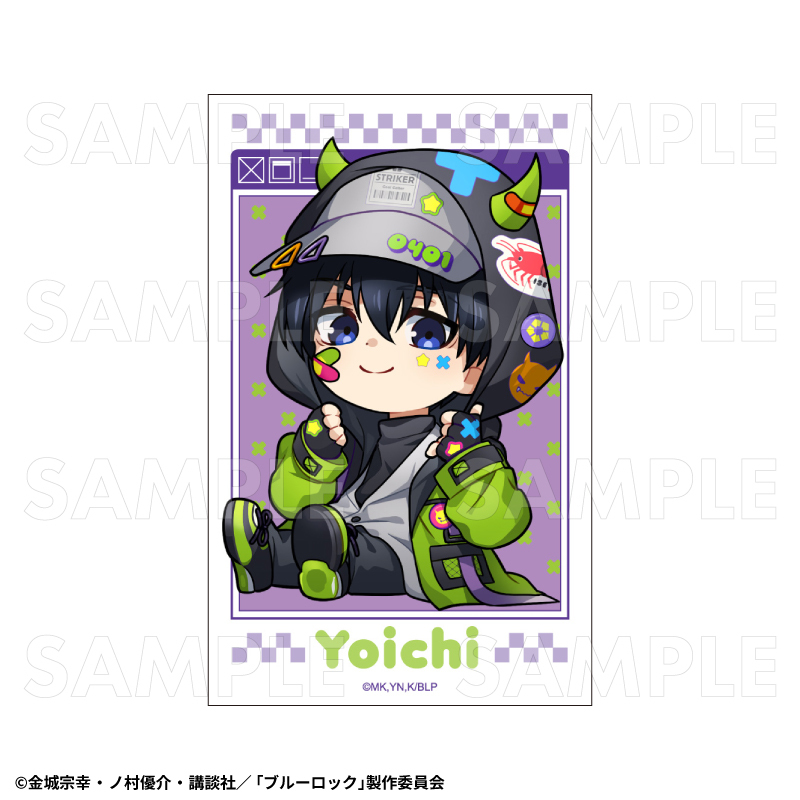 【2026年5月下旬発売】TVアニメ『ブルーロック』　トレーディングミニブロマイド　でびデコパーカー ちびキャラver.（全12種）