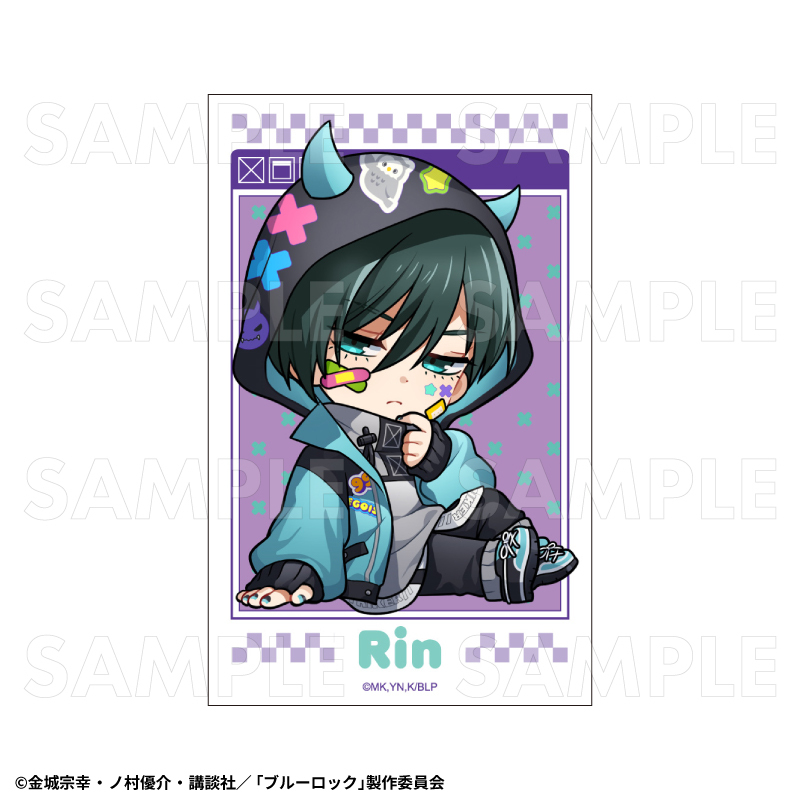 【2026年5月下旬発売】TVアニメ『ブルーロック』　トレーディングミニブロマイド　でびデコパーカー ちびキャラver.（全12種）
