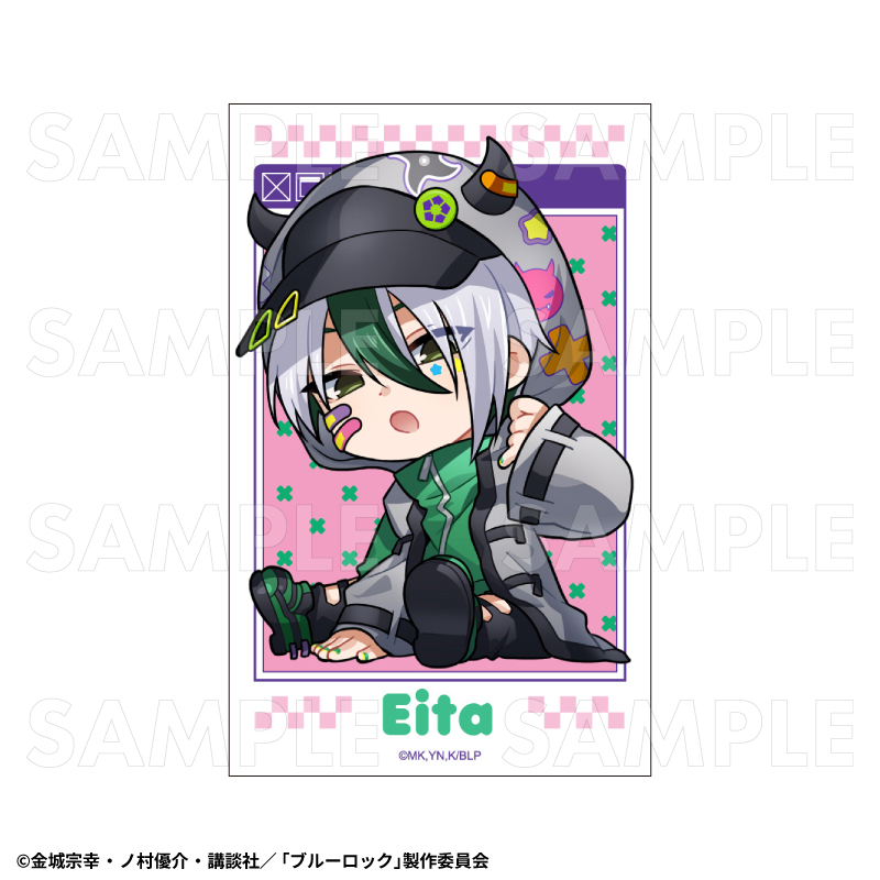 【2026年5月下旬発売】TVアニメ『ブルーロック』　トレーディングミニブロマイド　でびデコパーカー ちびキャラver.（全12種）