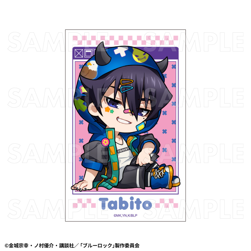 【2026年5月下旬発売】TVアニメ『ブルーロック』　トレーディングミニブロマイド　でびデコパーカー ちびキャラver.（全12種）
