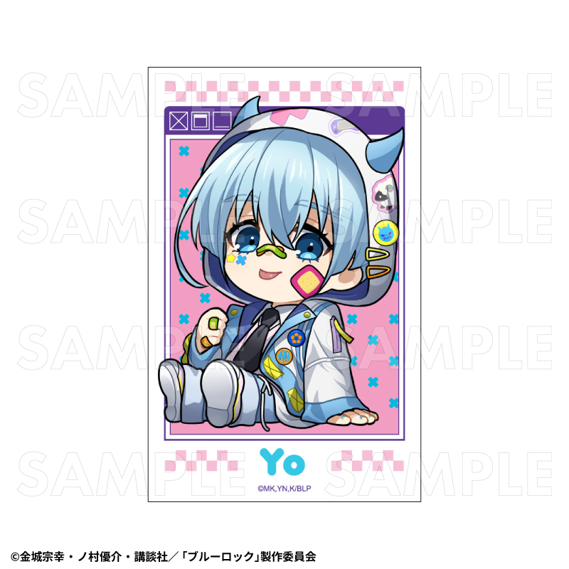 【2026年5月下旬発売】TVアニメ『ブルーロック』　トレーディングミニブロマイド　でびデコパーカー ちびキャラver.（全12種）