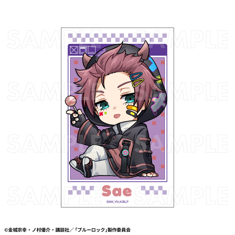 【2026年5月下旬発売】TVアニメ『ブルーロック』　トレーディングミニブロマイド　でびデコパーカー ちびキャラver.（全12種）