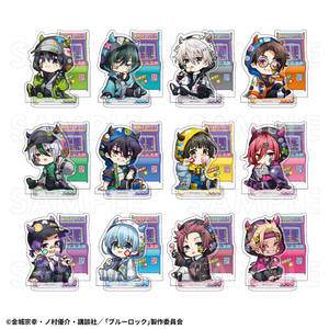 【2026年5月下旬発売】TVアニメ『ブルーロック』　アクリルスタンド　でびデコパーカー ちびキャラver.（全12種）