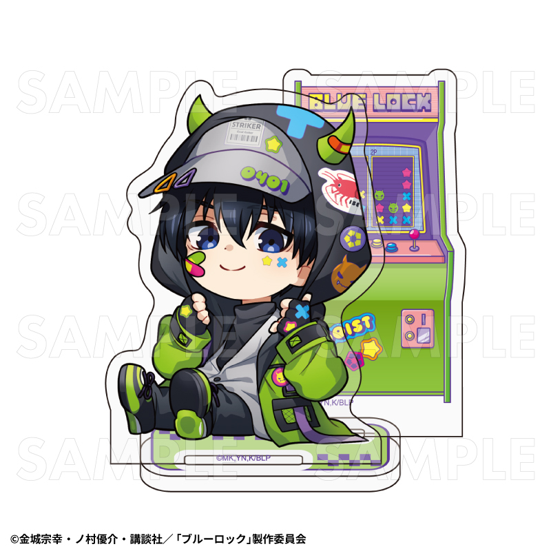 【2026年5月下旬発売】TVアニメ『ブルーロック』 アクリルスタンド でびデコパーカー ちびキャラver.(全12種)