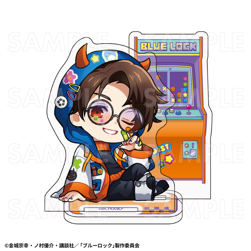 【2026年5月下旬発売】TVアニメ『ブルーロック』 アクリルスタンド でびデコパーカー ちびキャラver.(全12種)