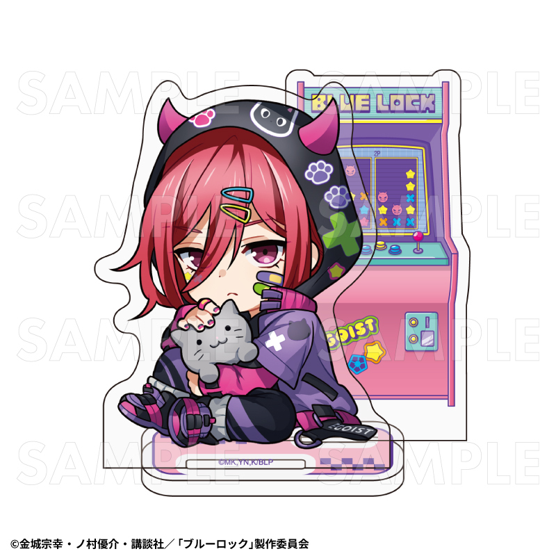 【2026年5月下旬発売】TVアニメ『ブルーロック』 アクリルスタンド でびデコパーカー ちびキャラver.(全12種)
