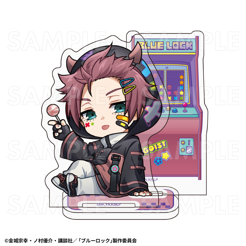 【2026年5月下旬発売】TVアニメ『ブルーロック』 アクリルスタンド でびデコパーカー ちびキャラver.(全12種)