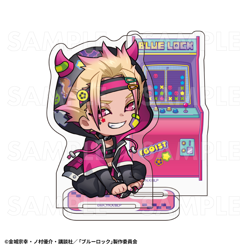 【2026年5月下旬発売】TVアニメ『ブルーロック』 アクリルスタンド でびデコパーカー ちびキャラver.(全12種)