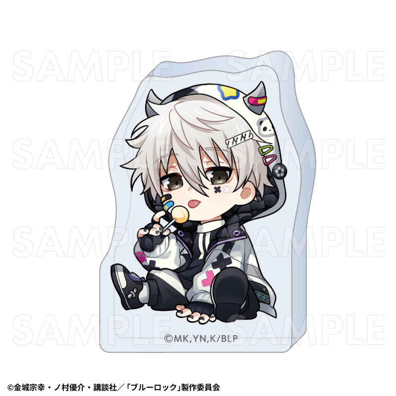 【2026年5月下旬発売】TVアニメ『ブルーロック』 アクリルブロック でびデコパーカー ちびキャラver.(全12種)