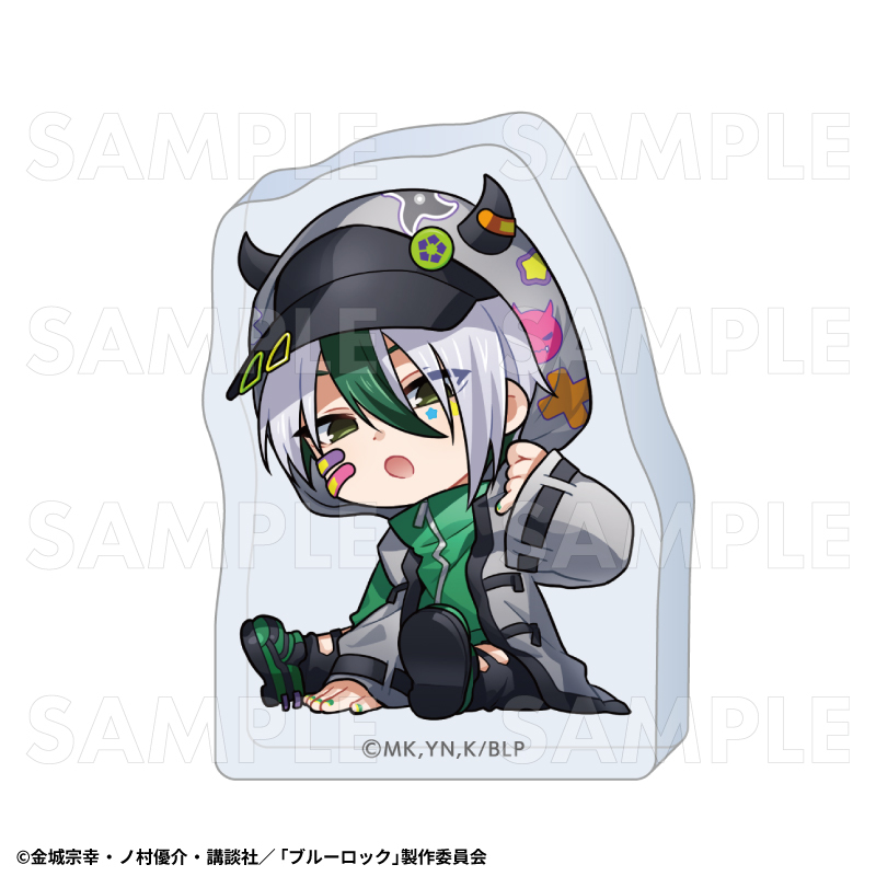 【2026年5月下旬発売】TVアニメ『ブルーロック』 アクリルブロック でびデコパーカー ちびキャラver.(全12種)