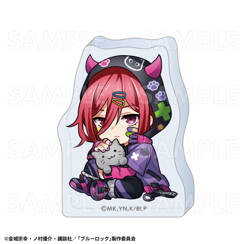 【2026年5月下旬発売】TVアニメ『ブルーロック』 アクリルブロック でびデコパーカー ちびキャラver.(全12種)