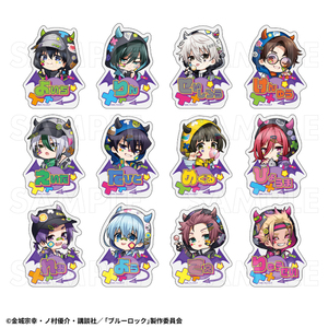 【2026年5月下旬発売】TVアニメ『ブルーロック』　お名前バッジ　でびデコパーカー ちびキャラver.（全12種）