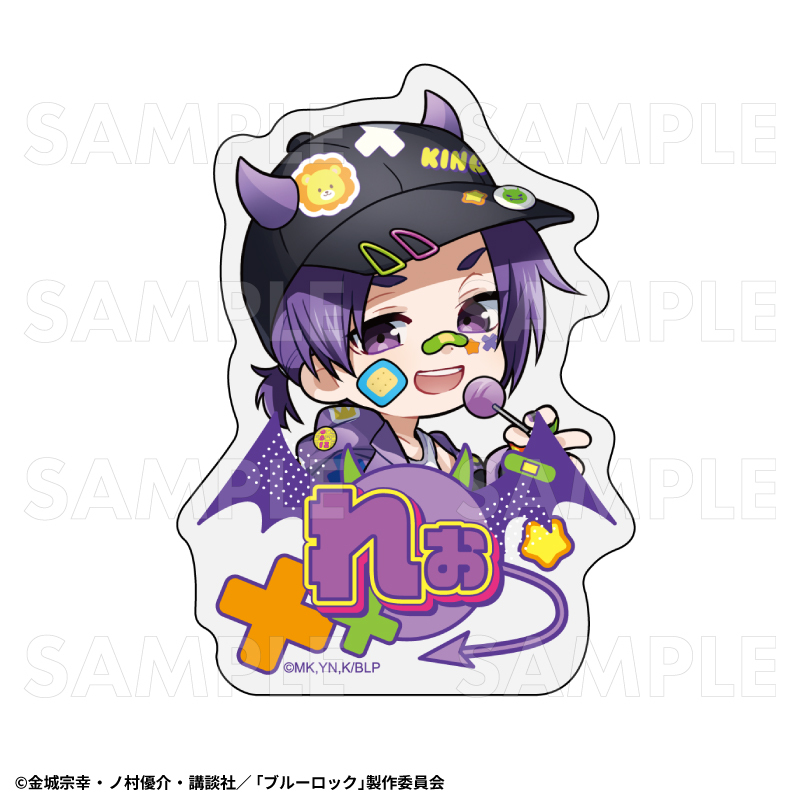 【2026年5月下旬発売】TVアニメ『ブルーロック』 お名前バッジ でびデコパーカー ちびキャラver.(全12種)