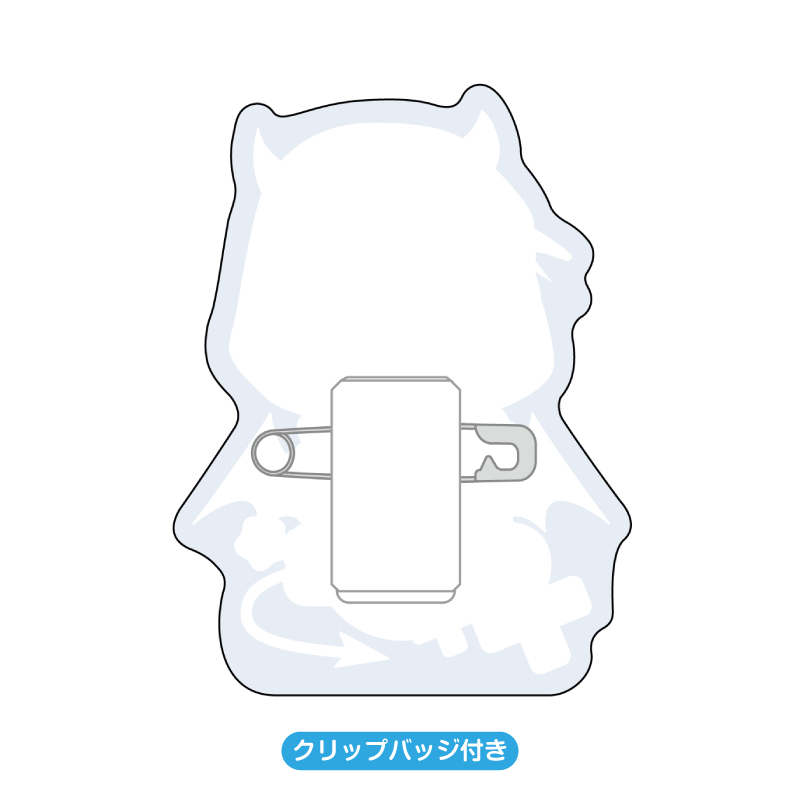 【2026年5月下旬発売】TVアニメ『ブルーロック』 お名前バッジ でびデコパーカー ちびキャラver.(全12種)