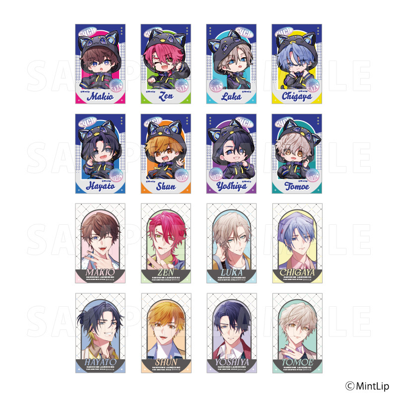 【2026年5月下旬発送】ハンサムロンダリング トレーディングクリアカード Cycle ver.（全16種）