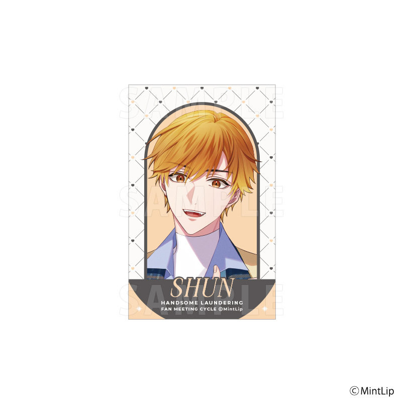 【2026年5月下旬発送】ハンサムロンダリング トレーディングクリアカード Cycle ver.（全16種）