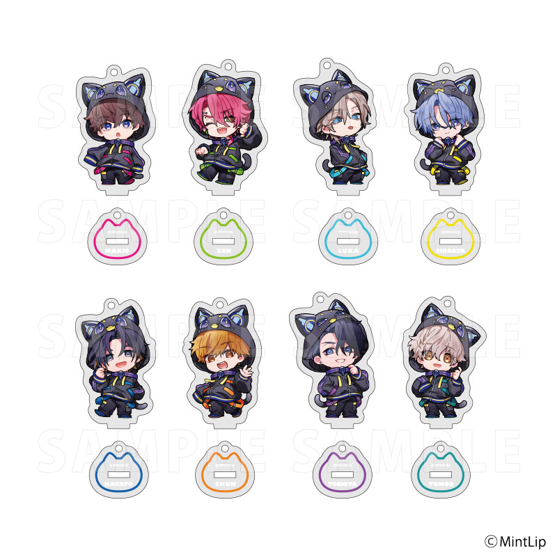 【2026年5月下旬発送】ハンサムロンダリング トレーディングアクリルスタンドキーホルダー Cycle ver.（全8種）