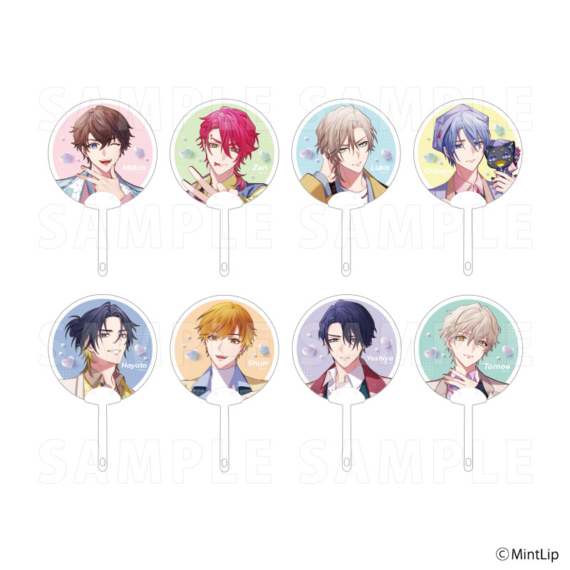 【2026年5月下旬発送】ハンサムロンダリング クリアうちわ(全8種)