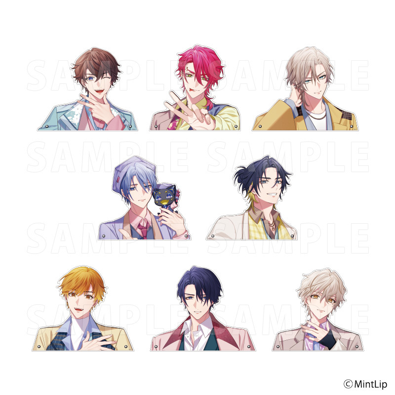 【2026年7月下旬発送】【完全受注生産】【送料無料対象外】ハンサムロンダリング 等身大バストアップアクリルパネル（全8種）