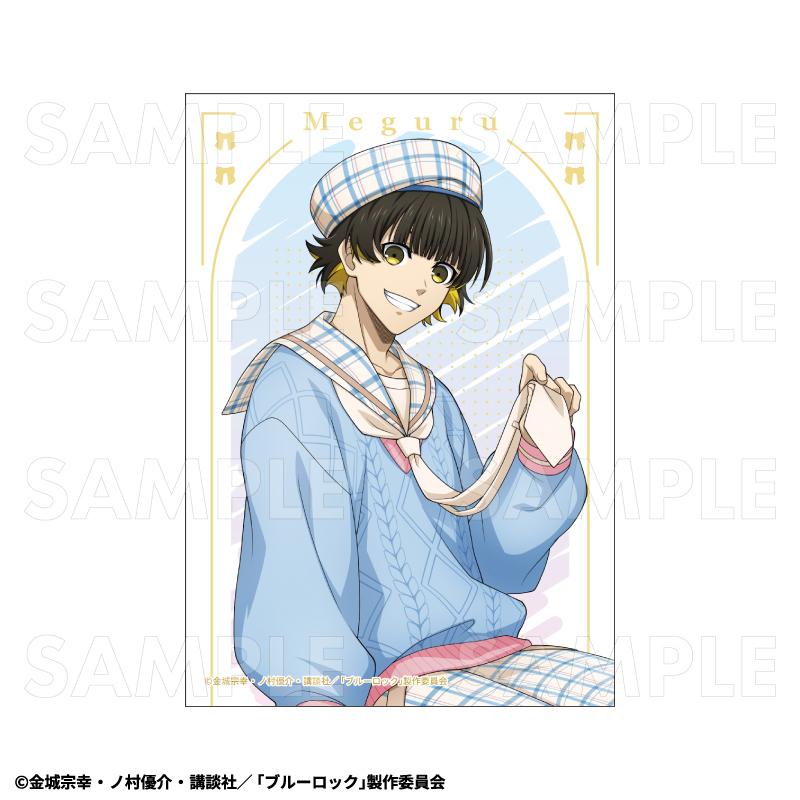 【2026年8月下旬発売】TVアニメ『ブルーロック』　トレーディングブロマイド　チェックセーラーStyle（全7種）